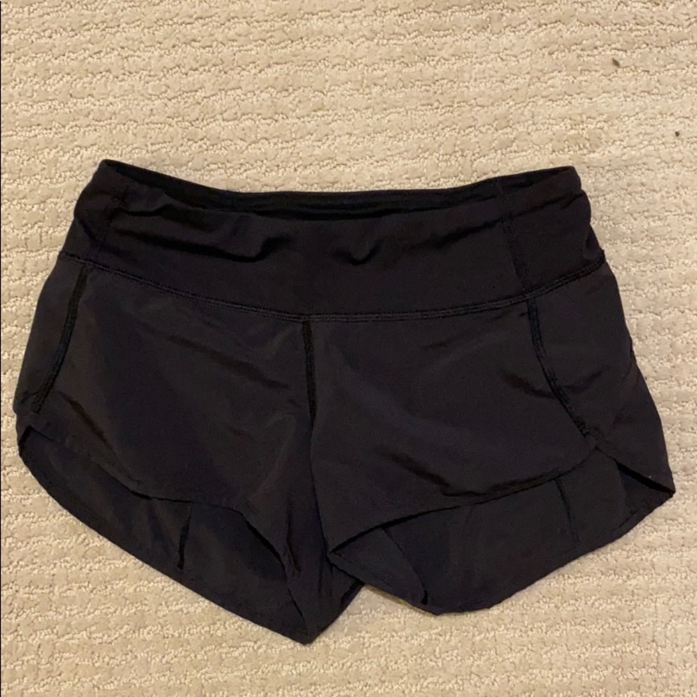Size 2 lululemon speed up shorts